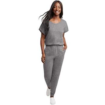 Hanes French Terry Joggers - Comfortable Women's Fleece Pants