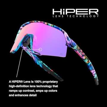 100% S3 Sport Performance Cycling Sunglasses (Soft Tact White - HiPER Red Multilayer Mirror Lens)