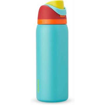 🌴 "Stay Refreshed with Owala's FreeSip Insulated Water Bottle, 32 Oz, BPA-Free & Travel-Friendly