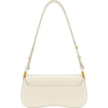 JW PEI Women's White Shoulder Bag - Eco-Friendly Style