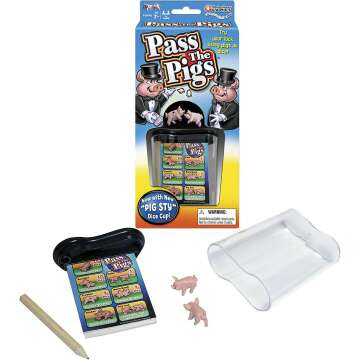 Winning Moves Games Pass The Pigs – Fun Multicolor Family Game