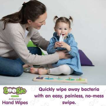 Antibacterial Hand Wipes for Kids - Boogie