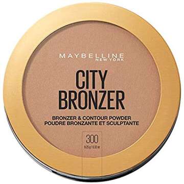 New York City Bronzer and Contour Powder, 300 Dark (Pack of 2)