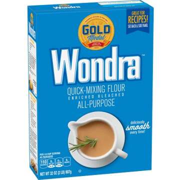 Wondra Gold Medal Quick-Mixing Flour 32 Oz (Pack of 2)