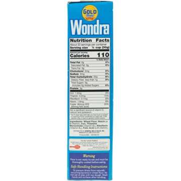 Wondra Gold Medal Quick-Mixing Flour 32 Oz (Pack of 2)