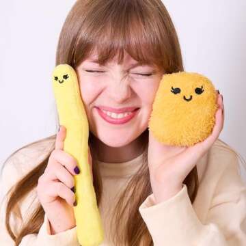 WHAT DO YOU MEME? Emotional Support Fries - The Cuddly Plush Comfort Food — French Fry Stuffed Animals