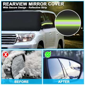 Windshield Cover for Ice, Snow & Frost – Tevlaphee