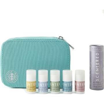 Aromatherapy Balm Gift Set with Essential Oil Blends