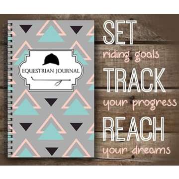 Equestrian Training Journal for Horseback Riders