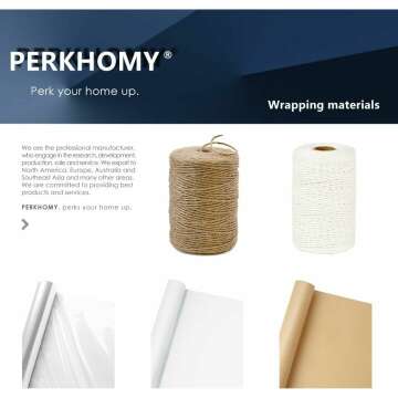 Kraft Paper Roll 17.5" x 100' - Versatile Gift Wrapping