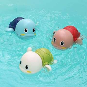 Cute Turtle Bath Toys