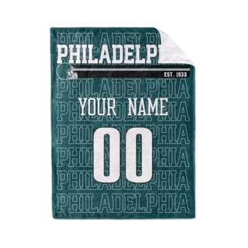 Personalized ANTKING Philadelphia Throw Blanket Gift for All