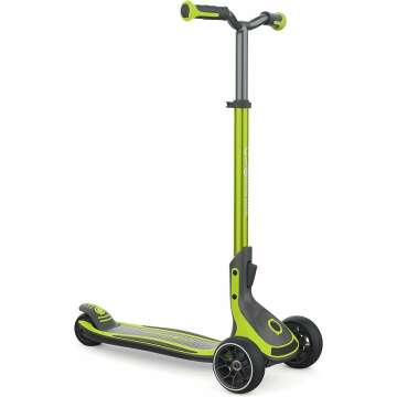 Globber Ultimum Scooter | 3-Wheel Kick Scooter for Adults & Kids 5+ | Foldable Kick Scooter with Safe, Non-Slip Deck & Premium Brakes