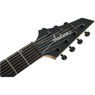 Jackson JS Series Dinky Arch Top JS22-7 DKA HT 7-String Right-Handed Electric Guitar with Amaranth Fingerboard (Satin Black)