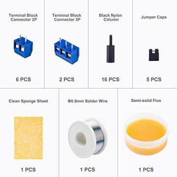 Miuzei Double Sided PCB Prototype Kit for DIY Soldering