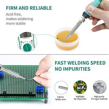 Miuzei Double Sided PCB Prototype Kit for DIY Soldering