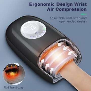 3D Hand Massager for Arthritis & Carpal Tunnel Relief