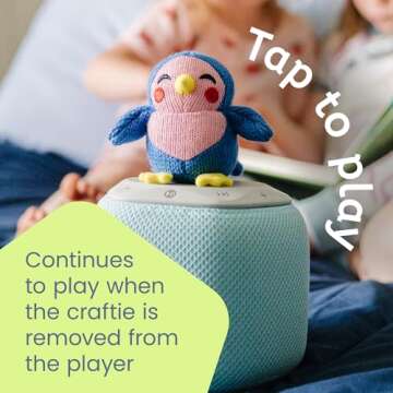 Storypod Craftie | Sammy Songbird | Audio Yarn Character for The Screen Free Audio Learning System for Preschoolers | Stories & Songs from Music for Sprouts' Mr. Chris