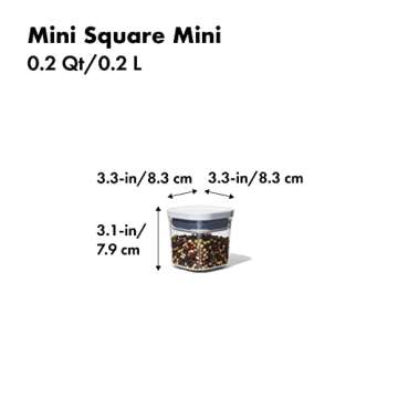 Airtight Mini 0.2 Qt OXO Good Grips POP Container