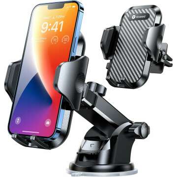 VICSEED Heavy Duty Car Phone Holder for All Smartphones