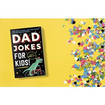 Dad Jokes for Kids: A Silly, Laugh-Out-Loud Book for Family Game Night with 250+ Clean Jokes (white elephant gag gifts for kids) (Ultimate Silly Joke Books for Kids)