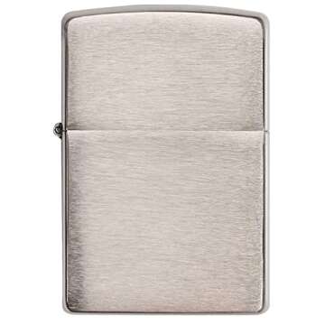 Zippo 200 Classic Brushed Chrome Pocket Lighter