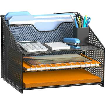 Samstar Desk File Organizer - Perfect for Students