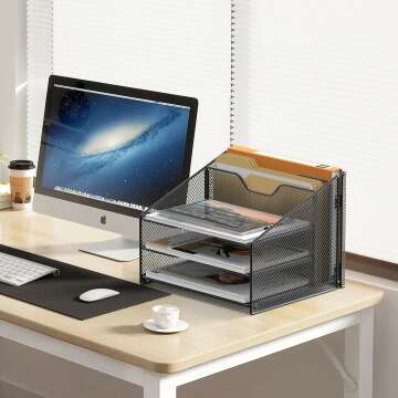 Samstar Desk File Organizer - Perfect for Students