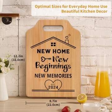 Unique Cutting Board Gifts for New Homeowners 2024