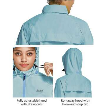 BALEAF Women's Rain Jacket