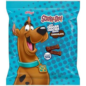 SCOOBY-DOO! Graham Cracker Snacks - 40 Pouches