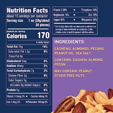 PLANTERS Deluxe Mixed Nuts Canister - Healthy Party Snack