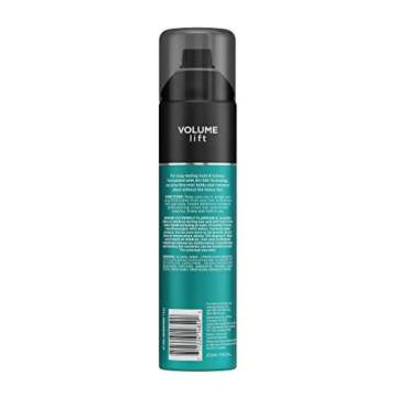 John Frieda Volume Lift Hairspray, Volumizing Hairspray with Air-Silk Technology for Fine or Flat Hair, Adds Body, Long-Lasting Hold, and Fullness for Fine, Thin Hair, 10 Oz