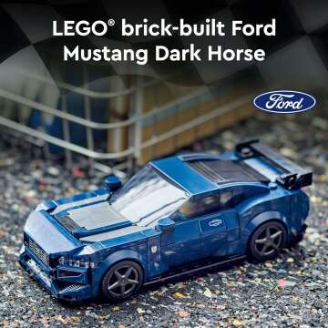 LEGO Ford Mustang Dark Horse Toy Car Model - 76920