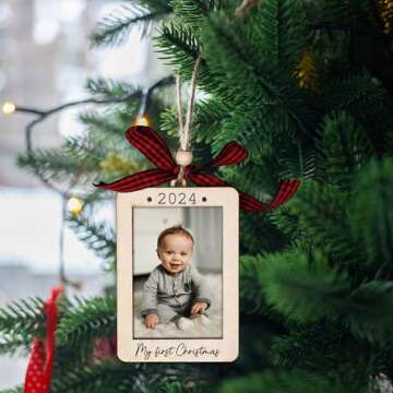 First Christmas Ornament 2024 - Baby's Keepsake