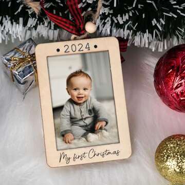 First Christmas Ornament 2024 - Baby's Keepsake