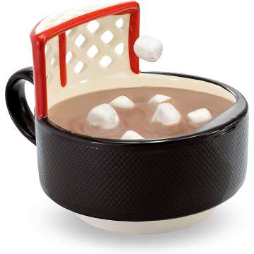 MAX'IS Creations Hockey Mug with Net | Hockey Gifts