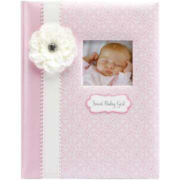 C.R. Gibson Sweet Baby Girl Memory Book 10'' x 11.75''