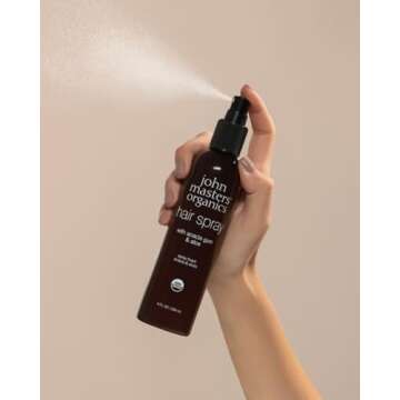 John Masters Organics Hair Spray I 95% Organic Ingredients I USDA Organic