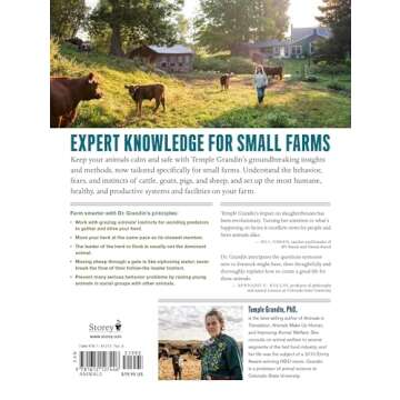 Temple Grandin's Guide to Working with Farm Animals: Safe, Humane Livestock Handling Practices for the Small Farm