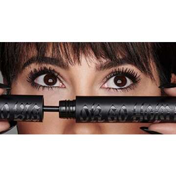 Kat Von D Go Big or Go Home Volumizing Mascara Trooper Black (Full Size 10 grams)