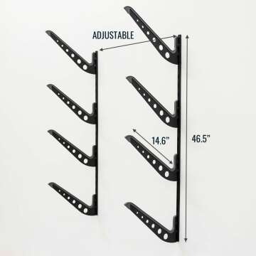 Adjustable Snowboard Storage Rack