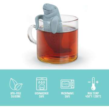 Genuine Fred MANATEA Silicone Tea Infuser