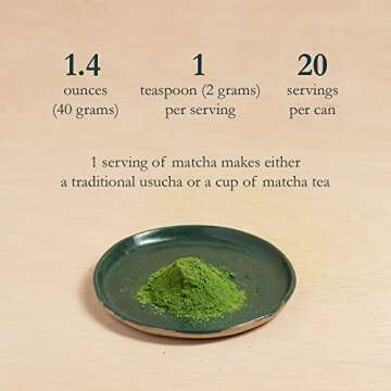 Authentic Naoki Matcha Ceremonial Green Tea Powder