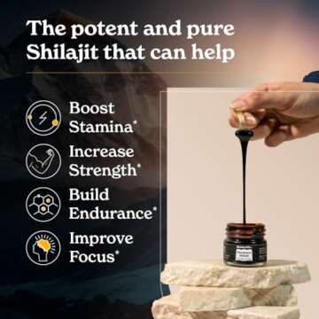 Better Alt BetterAlt Pure Himalayan Shilajit Resin High Potency for Men & Women| 75 Servings for Energy Boost & Immune Support, 85+ Trace Minerals, 75%+ Fulvic Acid, with Lab Test Report,400mg