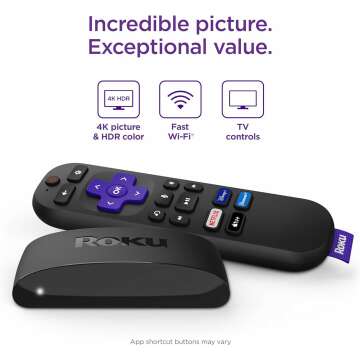 Roku Express 4K+ Streaming Device with Voice Remote