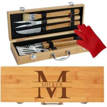 Personalized BBQ Set for Men