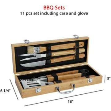Personalized BBQ Set for Men