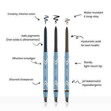 PrimeEyes Glide Eyeliner for Mature Women - Smooth Application