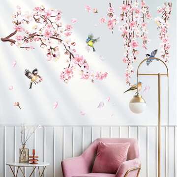 Cherry Blossom Wall Stickers